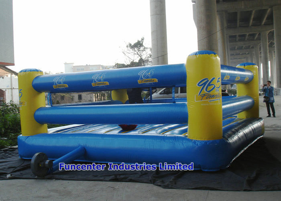 Mainan Olahraga Inflatable PVC Tahan Lama 220 - 240V CE Blower Untuk Perjalan Berkepang