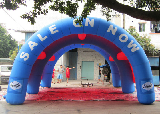 OEM Custom Blow Up Tenda, Arch Inflatable Family Tenda 8x6x4.5m Dimensi