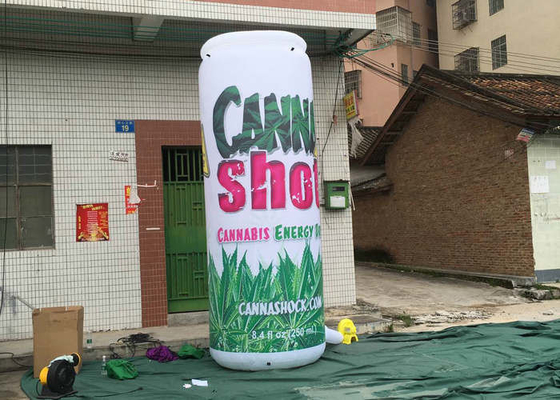 Tanda Jual Inflatable yang Jelas, Botol Inflatable Giant untuk Promosi Outdoor