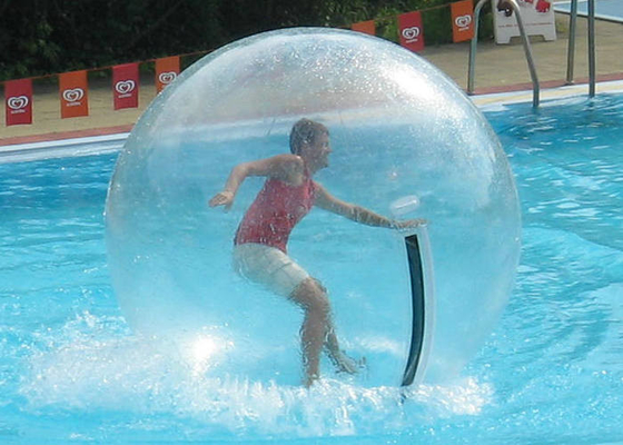 Amusement Park Inflatable Bubble Ball 1.0mm Tebal Dengan Patch Bahan PVC