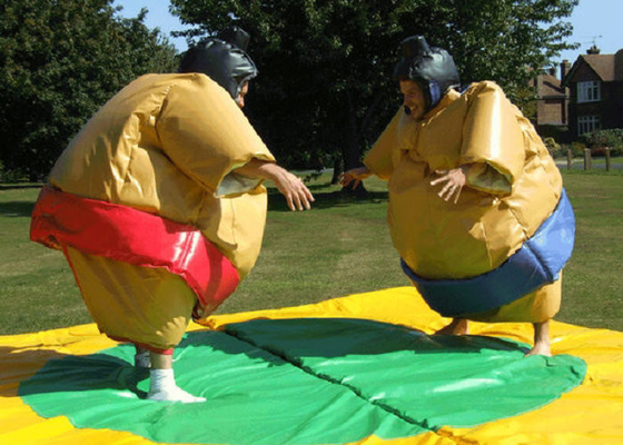 Ukuran Dewasa Setelan Pertarungan Sumo, Kostum Sumo Suit No Pungent Smell PVC Tarpaulin