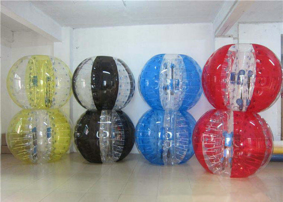 Anak-anak / dewasa Inflatable Bubble Ball Tahan lama Plato PVC Manusia Bouncy Ball