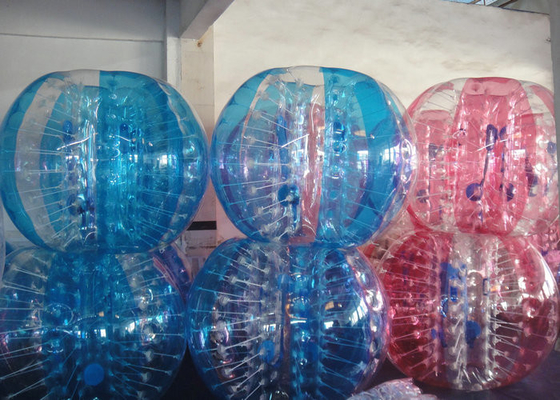 Colorful Inflatable Bubble Ball Zorbing Soccer Bumper Ball Untuk Bermain di Luar Ruangan