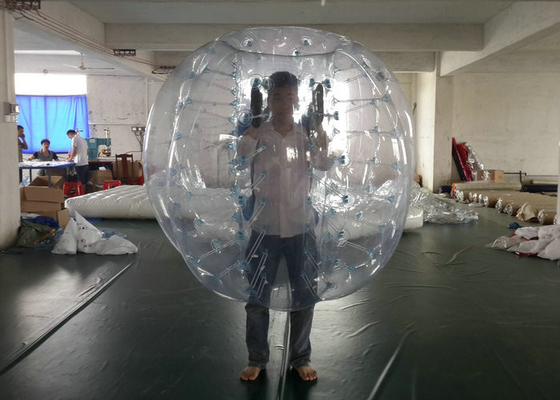 Game Sepak Bola Inflatable Human Ball, Bumper Bubble Ball Lead Free Materials