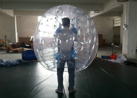 Game Sepak Bola Inflatable Human Ball, Bumper Bubble Ball Lead Free Materials