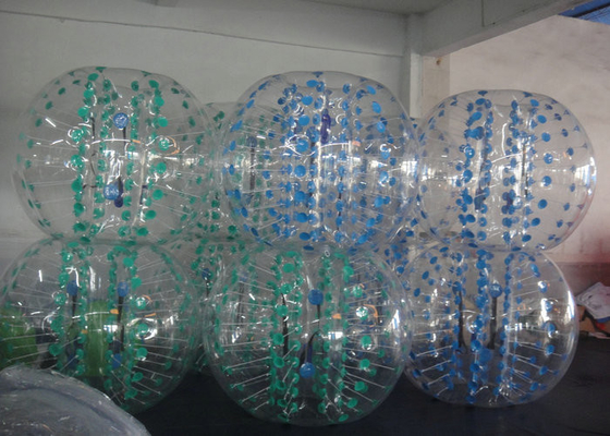 Outdoor Exciting Inflatable Bubble Ball 0.8mm PVC Heat Welding Workmanship