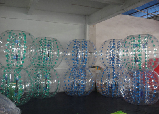 Outdoor Exciting Inflatable Bubble Ball 0.8mm PVC Heat Welding Workmanship