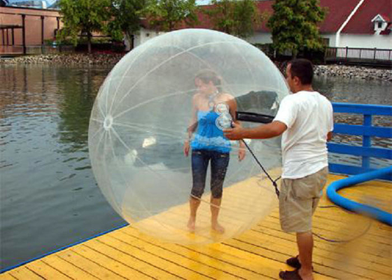 Amusement Park Inflatable Bubble Ball 1.0mm Tebal Dengan Patch Bahan PVC
