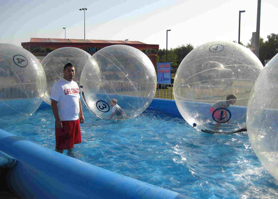 Logo Printed Giant Bubble Ball Friendy Lingkungan Dalam Game Air Bermain