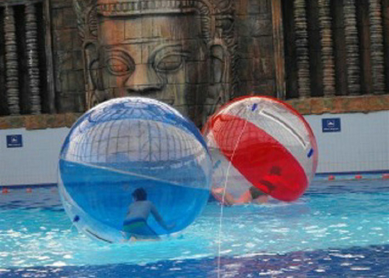 Pelindung UV Pool Hamster Ball, Bola Air Inflatable Berjalan Dengan CE Blower