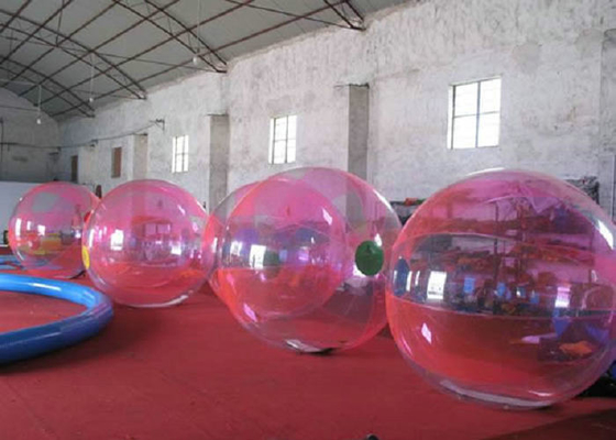 Pelindung UV Pool Hamster Ball, Bola Air Inflatable Berjalan Dengan CE Blower