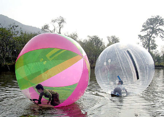 Sambungan Rope Safety Inflatable Walking Ball, Berjalan di Gelembung Air 2.0m 2.5m Diameter
