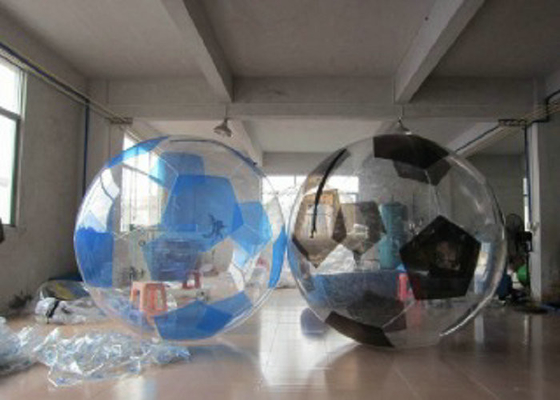 Football Pattern Water Hamster Ball, Leak Proof Human Hamster Ball For Water