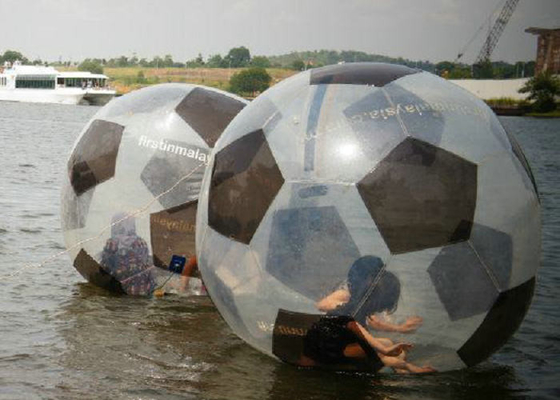 Football Pattern Water Hamster Ball, Leak Proof Human Hamster Ball For Water