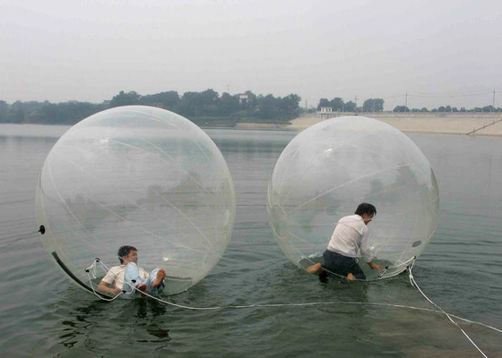 Fun Game TPU Inflatable Bubble Ball Tear Tahan Ketinggian Transparansi Tinggi