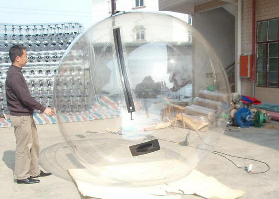 Fun Game TPU Inflatable Bubble Ball Tear Tahan Ketinggian Transparansi Tinggi