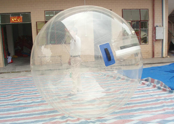 Fun Game TPU Inflatable Bubble Ball Tear Tahan Ketinggian Transparansi Tinggi