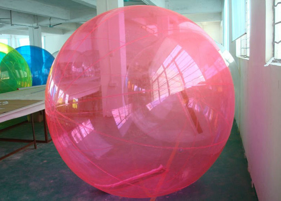 1.0mm Tebal Inflatable Bubble Ball Text Printing Dengan T Zip Zipper Jerman