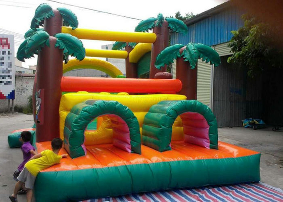 Taman Hutan Taman Hiburan Inflatable Vivid Pattern Printing IO-001
