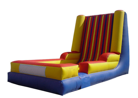 Memimpin Mainan Olahraga Inflatable Gratis Sticky Velcro Wall Quadruple Needle Safe Stitching
