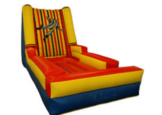 Memimpin Mainan Olahraga Inflatable Gratis Sticky Velcro Wall Quadruple Needle Safe Stitching