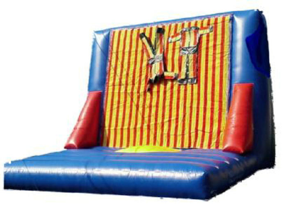 Dinding Velcro Inflatable Interaktif 5mx4m 7mx5m Ukuran Untuk Panjat Tebing Terbuka