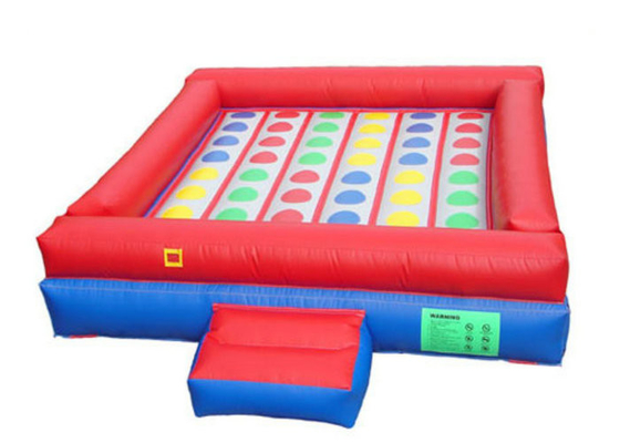 Arena Olahraga Inflatable 0.55mm PVC, Game Giant Inflatable Kekuatan Tarik Tinggi