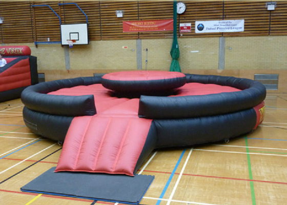 Arena Olahraga Inflatable 0.55mm PVC, Game Giant Inflatable Kekuatan Tarik Tinggi