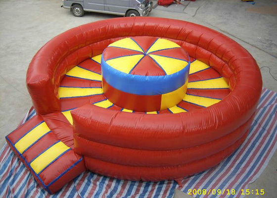 Arena Olahraga Inflatable 0.55mm PVC, Game Giant Inflatable Kekuatan Tarik Tinggi
