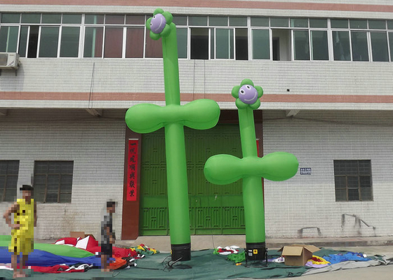 Tanda Berbentuk Inflatable Berbentuk Bunga OEM Menerima Pemeliharaan Mudah