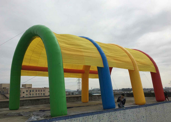 18m Diameter Tenda Tenda Inflatable, Pergilah Ke Luar Rumah Tenda Tenda Tebal