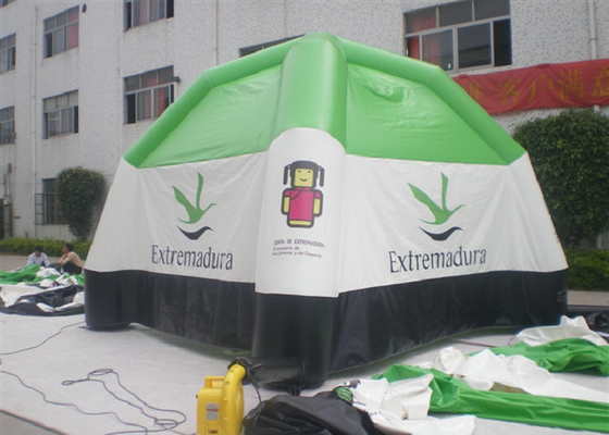 Logo Custom Outdoor Tenda Inflatable Eco Friendly Untuk Promosi Bisnis