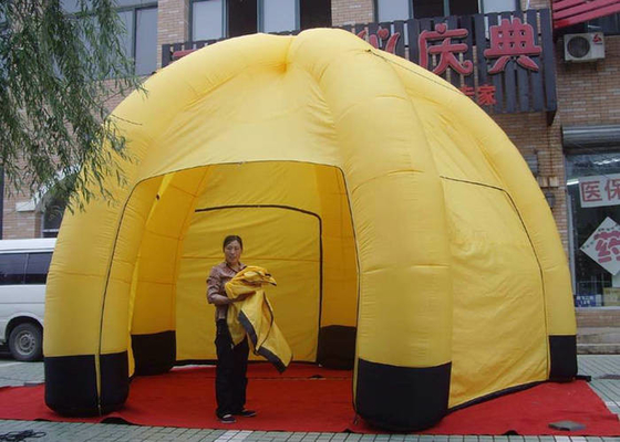 Logo Custom Outdoor Tenda Inflatable Eco Friendly Untuk Promosi Bisnis