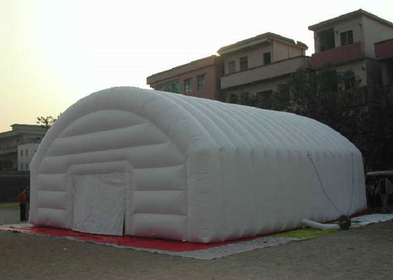 Plain Color PVC Tenda Inflatable 10mx6m 8mx4m Large Containing Space CE Tertanggung