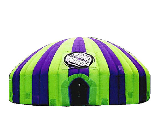 Tenda Dome Yurt Inflatable Mongolia 100% Keamanan Untuk Acara Periklanan