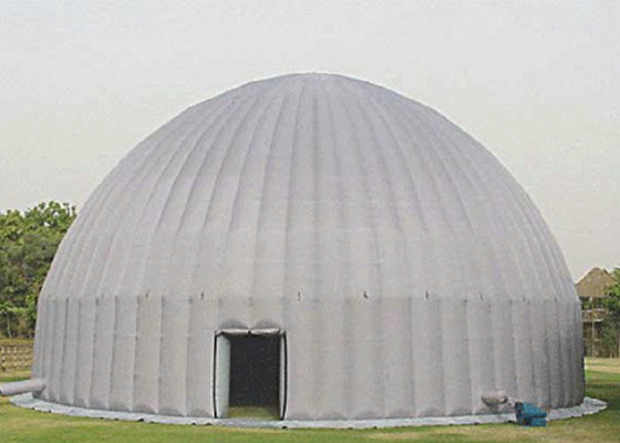Tenda Dome Yurt Inflatable Mongolia 100% Keamanan Untuk Acara Periklanan