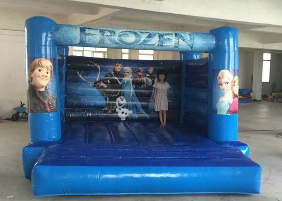 Elsa bertema Inflatable Bouncy Castle Blue Color Tear Resistance Quick Delivery