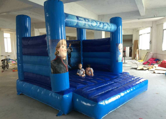 Elsa bertema Inflatable Bouncy Castle Blue Color Tear Resistance Quick Delivery