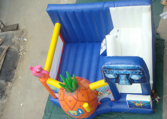 Outdoor Blow Up Jumping Castle, Rumah Bouncing Bounce House Dekorasi