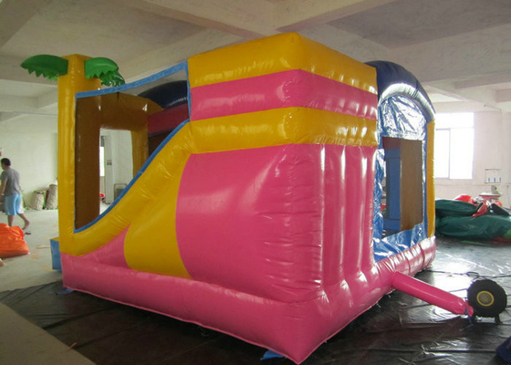 High Safety Childrens Bouncy Castle Ukuran 4mx4m 5mx5m untuk Hiburan