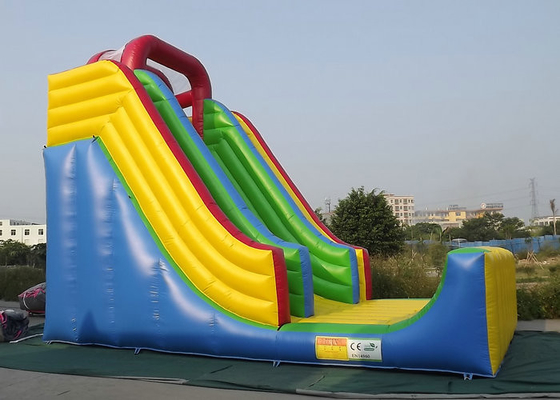 Mainan Outdoor Inflatable Komersial Tinta Tahan Tahan untuk Bouncer Sliding