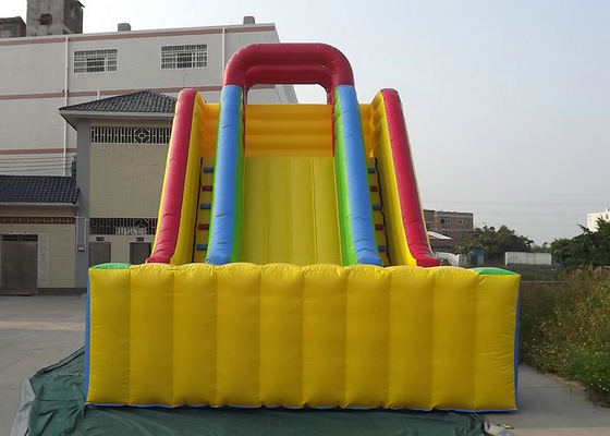 Mainan Outdoor Inflatable Komersial Tinta Tahan Tahan untuk Bouncer Sliding