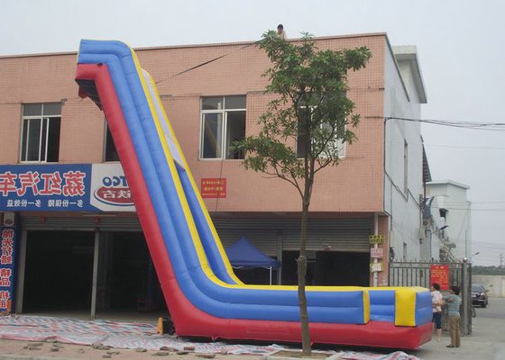 Vivid Printing Big Blow Up Water Slides, Slide Bouncy Inflatable UV Protective