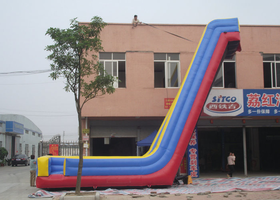 Vivid Printing Big Blow Up Water Slides, Slide Bouncy Inflatable UV Protective