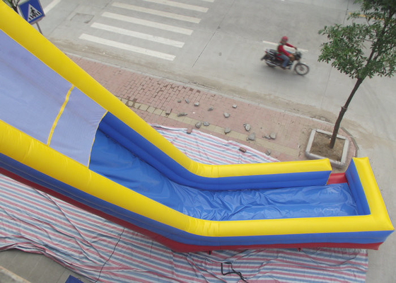 Vivid Printing Big Blow Up Water Slides, Slide Bouncy Inflatable UV Protective