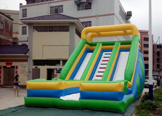 Custom Color Commercial Inflatable Slide Material Tarpaulin Tahan Lama