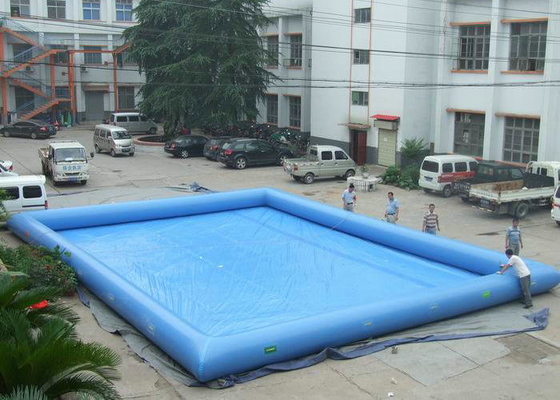 Movable Rectangle Inflatable Pool, Inflatable Above Ground Pools Easy Installation
