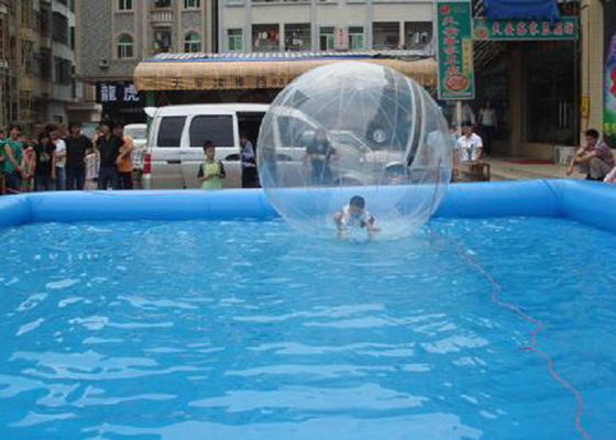 Kolam Renang Inflatable PVC tahan lama Tepian Fleksibel Untuk Bermain di Luar Ruangan