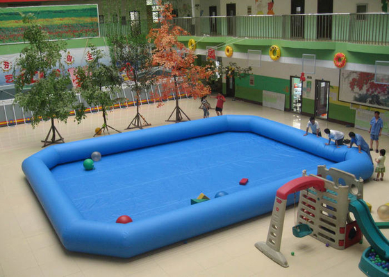 Kolam Renang Inflatable PVC tahan lama Tepian Fleksibel Untuk Bermain di Luar Ruangan