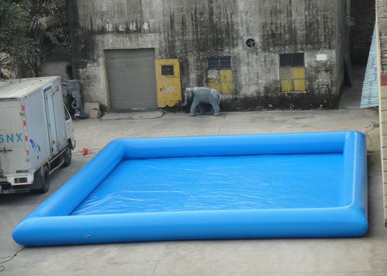 Kolam Renang Inflatable PVC tahan lama Tepian Fleksibel Untuk Bermain di Luar Ruangan